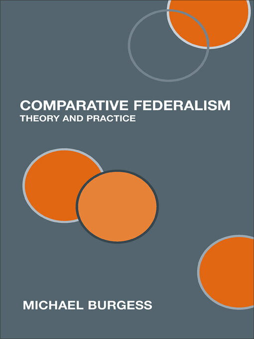 Upplýsingar um Comparative Federalism eftir Michael Burgess - Biðlisti